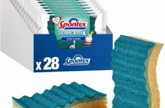 Lot de 28 éponges Non-rayantes Spontex Gratt & Flex