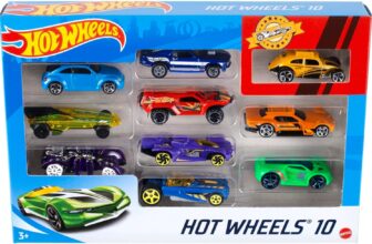 Coffret de 10 voitures Hot Wheels à 11,29 €