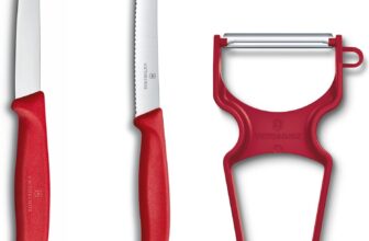 Set 2 couteaux d&rsquo;office Victorinox Swiss Classic avec éplucheur à 10,99 €