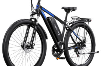 VTT électrique DUOTTS C29 (29 pouces, 750W, freins à disque, Shimano 21 vitesses, 100 km) à 819 €