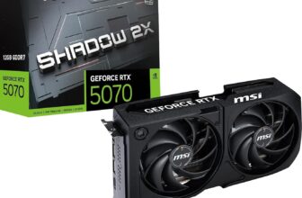 Carte graphique MSI Shadow 2X GeForce RTX 5070 GDDR7 12GB OC Edition + jeu 007 First Light + 40 € Steam à 569,00 €
