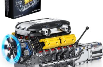 Jeu de Construction Mould King 10202 Le Moteur V12 (1260 pièces) à 35,17 €