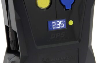 Mini Compresseur à Air MICHELIN (Manomètre Digital, Branchement Allume Cigare) à 24,99 €