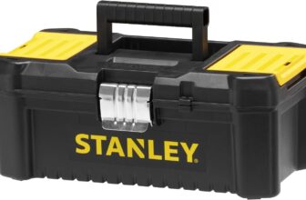 Boîte à Outils Stanley STST1-75515 avec Plateau et Porte-Outils Amovible à 6,95 €