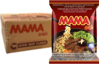 Lot de 30 Paquets de Nouilles instantanées Mama saveur boeuf (30x60g) à 12,90 €
