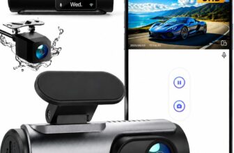 Camera Embarquée/Dashcam Voiture Avant Arrière WOLFANG (4K, détection collision) à 39,99 €