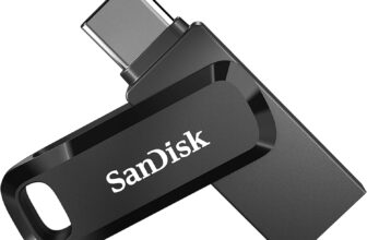 Clé USB Sandisk Ultra Dual Drive 256 Go à double connectique USB 3.2 Type A et C (400 Mo/s) à 40,89 €