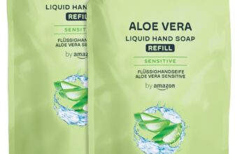 Recharge de savon pour les mains Aloe Vera By Amazon 2x1L à 4,75 €
