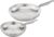 Lot de 2 poêles inox Tefal Virtuoso (24/28 cm)