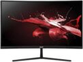 Ecran 31.5 pouces incurvé Acer Nitro EI322QURPbmiippx (WQHD, VA, 1500R, 165 Hz, 1 ms, HP, réglable en hauteur) à 199,99 €