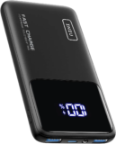 Batterie externe ultra mince INIU Power Bank (10 000 mAh, PD 22.5W, LED)