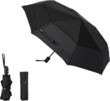 Parapluie de voyage automatique Amazon Basics (98 cm, résiste au vent) à 10,07 €