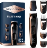 Tondeuse à barbe sans fil King C. Gillette + 4 sabots à 17,49 €