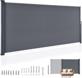 Store latéral extensible Juskys 160 x 500 cm à 69,99 €