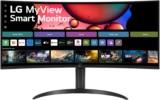Ecran incurvé 34 pouces LG Smart Monitor 34SR65QC (WQHD 100 Hz, WiFi, Airplay 2, HP 2x7W, HDR10) à 229,99 €