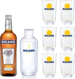 Pack RICARD Pastis de Marseille (70 cl) + 6 verres + carafe