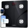 Balance RENPHO 13 données corporelles (poids, taux de masse grasse, IMC, masse musculaire, taux d&rsquo;eau corporelle et masse osseuse) à 25,49 €
