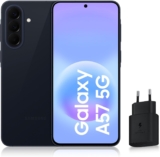Smartphone 6,7 pouces Samsung Galaxy A57 5G (FullHD+ AMOLED 120 Hz, 8 coeurs, 8 Go, 128 Go, Android 16) à 432,00 €