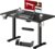 Bureau Assis Debout électrique SANODESK + plateau complet 110×54 cm