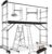 Échafaudage 3-en-1 Tectake à 117,88 €