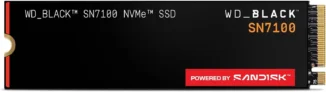 SSD WD Black SN7100 1 To (PCIe Gen4, NMVe M.2, 7250 Mo/s)