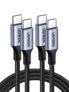 Lot de 2 Câbles UGREEN USB C vers USB C PD 100W 2 mètres à 10,99 €