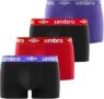 Lot de 4 boxers Umbro