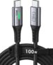 Câble INIU USB-C 100W PD (2 mètres, nylon tressé, charge rapide) à 5,97 €