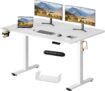 Bureau Assis Debout électrique SANODESK Q1 + plateau 140×60 cm à 87,19 €