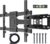 Support mural TV 32 à 84 pouces (orientable et inclinable, max 60 kg, double bras) à 30,11 €