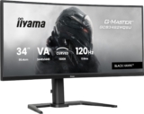 Ecran 34 pouces incurvé Iiyama Black Hawk GCB3482WQSU (1500R, UWQHD, 120 Hz, HP, HUB USB) à 202,49 €