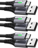 Lot de 3 câbles INIU USB-A / USB-C (0.5m, 2x2m, charge rapide) à 9,99 €