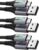 Lot de 3 câbles INIU USB-A / USB-C (0.5m, 2x2m, charge rapide) à 9,99 €