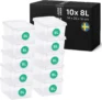 Lot de 10 boîtes de rangement SmartStore (8 litres, 34x25x16cm)