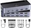Switch KVM 4K Ugreen pour 2 sources HDMI (PC, portable, console), 2 écrans et 4 périphériques (3xUSB 3.0, 1xUSB C) à 62,99 €
