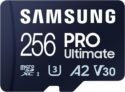 Carte mémoire microSDXC Samsung Pro Ultimate 256 Go (200 Mo/s) à 30,99 €