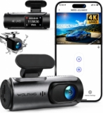 Camera Embarquée/Dashcam Voiture Avant Arrière WOLFANG (4K, détection collision) à 39,99 €