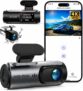 Camera Embarquée/Dashcam Voiture Avant Arrière WOLFANG (4K, détection collision) à 39,99 €