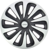 Set de 4 enjoliveurs Michelin 009123 pour Jantes 16 pouces NVS 3D Black Noir et Gris, Effet Carbone, Résistants aux Chocs à 29,99 €