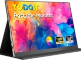 Ecran portable 15,6 pouces Yodoit (FullHD, IPS, USB-C, mini HDMI, HP) à 66,49 €