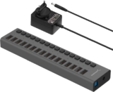 Hub 16 ports USB 3.2 Sabrent avec commutateurs et alimentation à 60,37 €