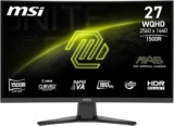 Ecran PC 27 pouces incurvé MSI MAG 275CQF (1500R, QHD, VA, 180 Hz, 0.5 ms) à 119,99 €