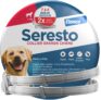 Lot de 2 Colliers Antipuces et Antitiques Seresto pour Grands Chiens (7 à 8 mois de protection) à 39,59 €