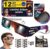 Lot de 12 Lunettes d&rsquo;éclipse solaire + 2 filtres téléphone (éclipse totale le 12 août 2026) à 6,49 €