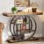 Console Industrielle Tribesigns 105 cm à 4 Niveaux avec Base Circulaire à 50,99 €