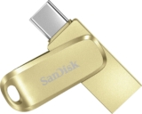 Clé USB Sandisk Ultra Dual Drive Luxe 128 Go métal à double connectique USB 3.2 Type A et C (150 Mo/s) à 21,99 €