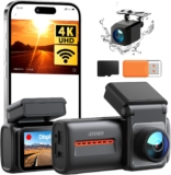 Dashcam voiture iZEEKER (Avant / Arrière, 4K + FHD grand angle, détection collision) à 42,99 €