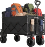 Chariot pliable multifonctions SONGMICS 200L à 63,74 €