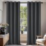 Lot de 2 rideaux occultants thermiques isolants Deconovo 140×245 cm à 19,85 €