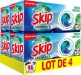 Lot de 96 capsules de lessive Skip Ultimate 4en1 Odeur Control à 33,61 €